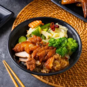 彭湃餐車-經典古早味腿庫飯套餐
