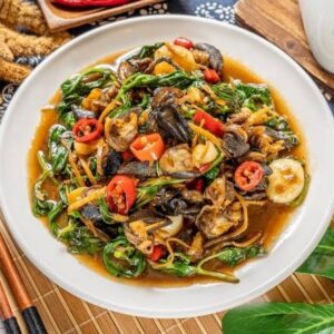 炒螺肉 Stir-Fried Snail